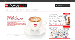 Desktop Screenshot of fassanocafe.com